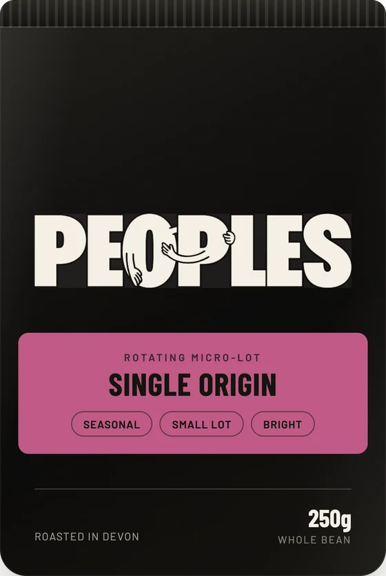 Peoples Coffee Single Origin 250g bag